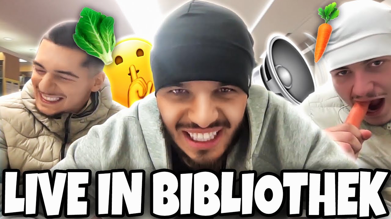 LAUT ESSEN IN DER BIBLIOTHEK! (PRANK ESKALIERT)