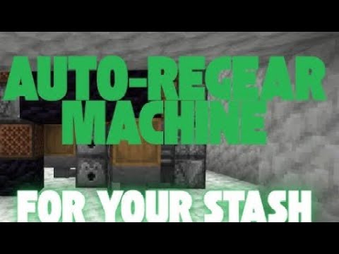 how to build an auto regear station in the donut smp - YouTube