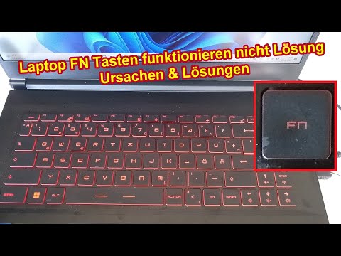 Video: Wie repariert man die Fn-Taste auf einem Dell-Laptop?