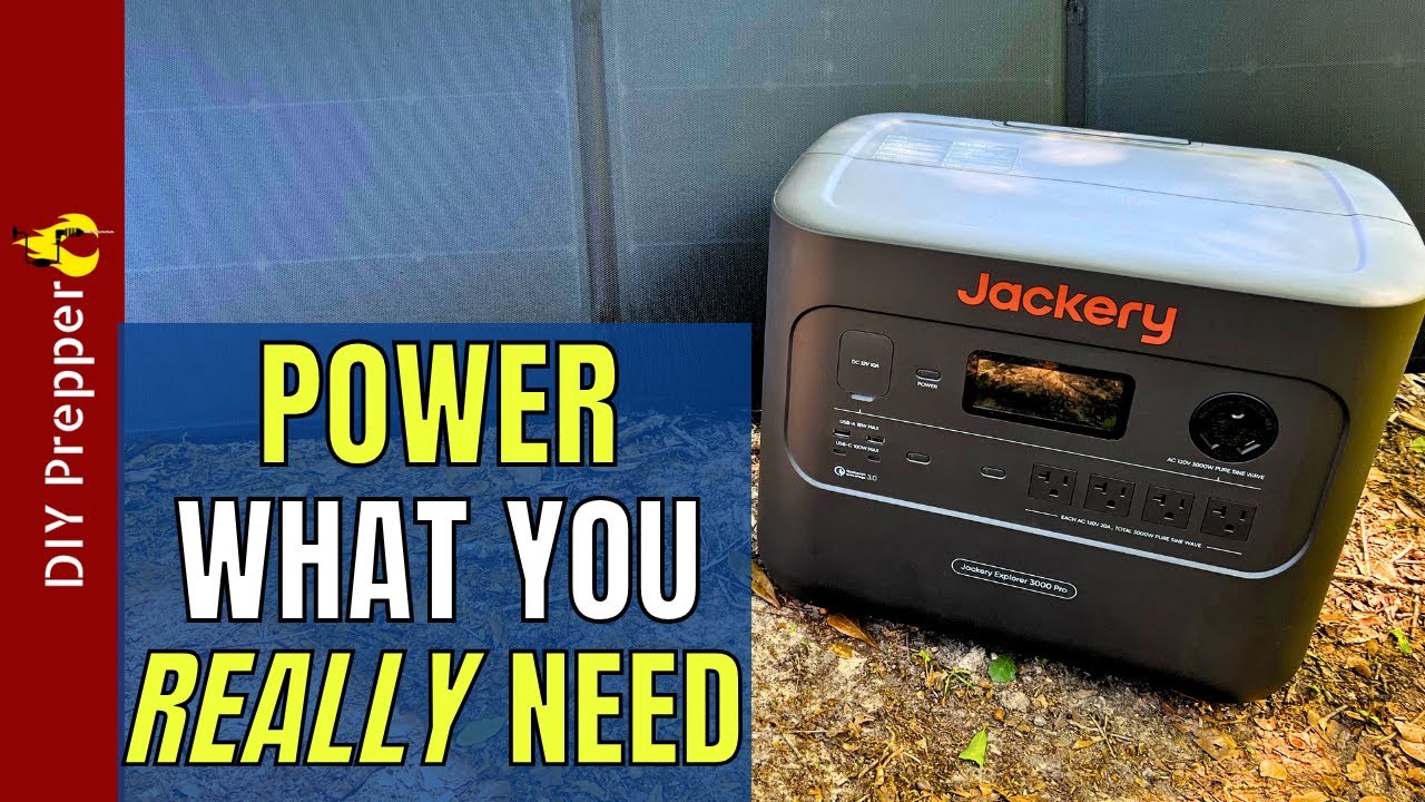Jackery 3000 Pro: Power What Really Matters