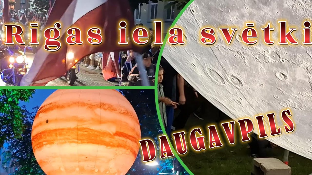Latvija Daugavpils Rīgas iela svētki Праздник улицы Ригас 13.09.2025