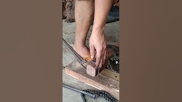 #diy , 2 chiếc khóa xích tôi tự chế từ nhông xích phế liệu