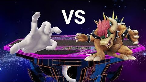 SSBM Debug Menu: Me as Crazy Hand vs Giga Bowser [Dolphin Emulator]