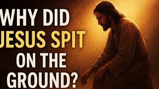 Why Did Jesus Use Spit and Mud? The Miracle No One Explains#BibleSecrets #JesusPower #Miracles 