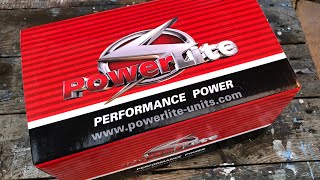PowerLite RAC468 Gear Starter Motor - Jet black Fitting