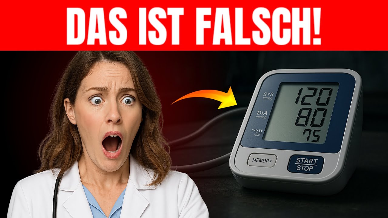 SENIOREN, 11 FEHLER BEIM MESSEN IHRES EIGENEN BLUTDRUCKS! (Arzt Erklärt)