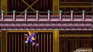 Sparkster Playthrough Stage 2 (SNES)
