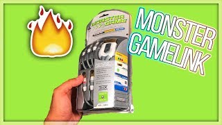 Monster Xbox 360 component cable unboxing and review