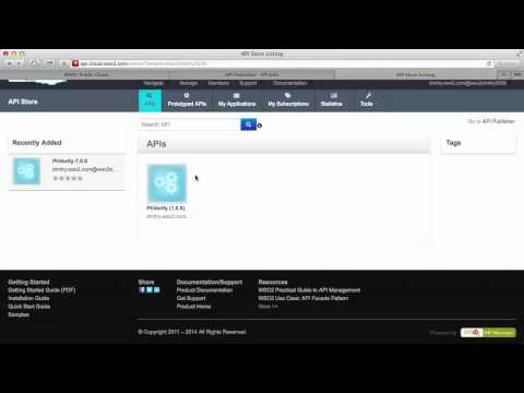 Social features in WSO2 API Cloud, WSO2 API Cloud Tutorial 3
