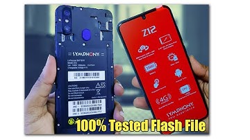Symphony Z12 Flash File 100% Tested Pac Firmware