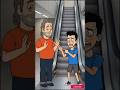 Bazza gegen die Rolltreppe #shorts #funny #animation