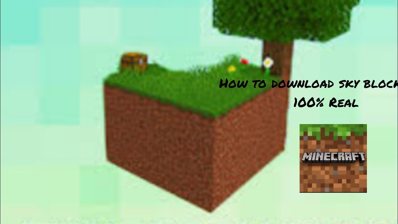 How to download skyblock in minecraft | Minecraft skyblock download ...