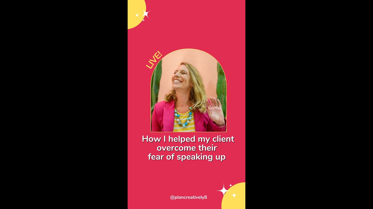 How I helped My Client Find Her Voice - YouTube