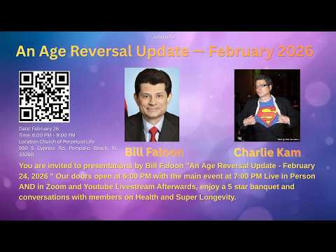 "An Age Reversal Update - February 26 "