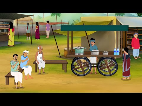 "भारत का पोहा किंग : सड़क के ठेले से लेकर अरबपति तक का सफर"Hindi kahaniya | Moral story | cartoon