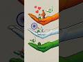 Indian Flag Human Hand Art 🇮🇳 independence day special art 🇮🇳 Indian Flag art #shorts #viral
