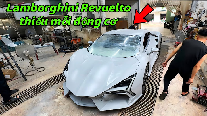 Siêu xe Lamborghini Revuelto xong rồi !! Chọn màu Sơn thôi anh em ơi