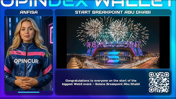 The biggest Web3 event of the year has officially begun — Solana Breakpoint Abu Dhabi!