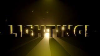 Blender 2.8 - Eevee - 3D Text & Volumetric Lighting - [ Demo ]