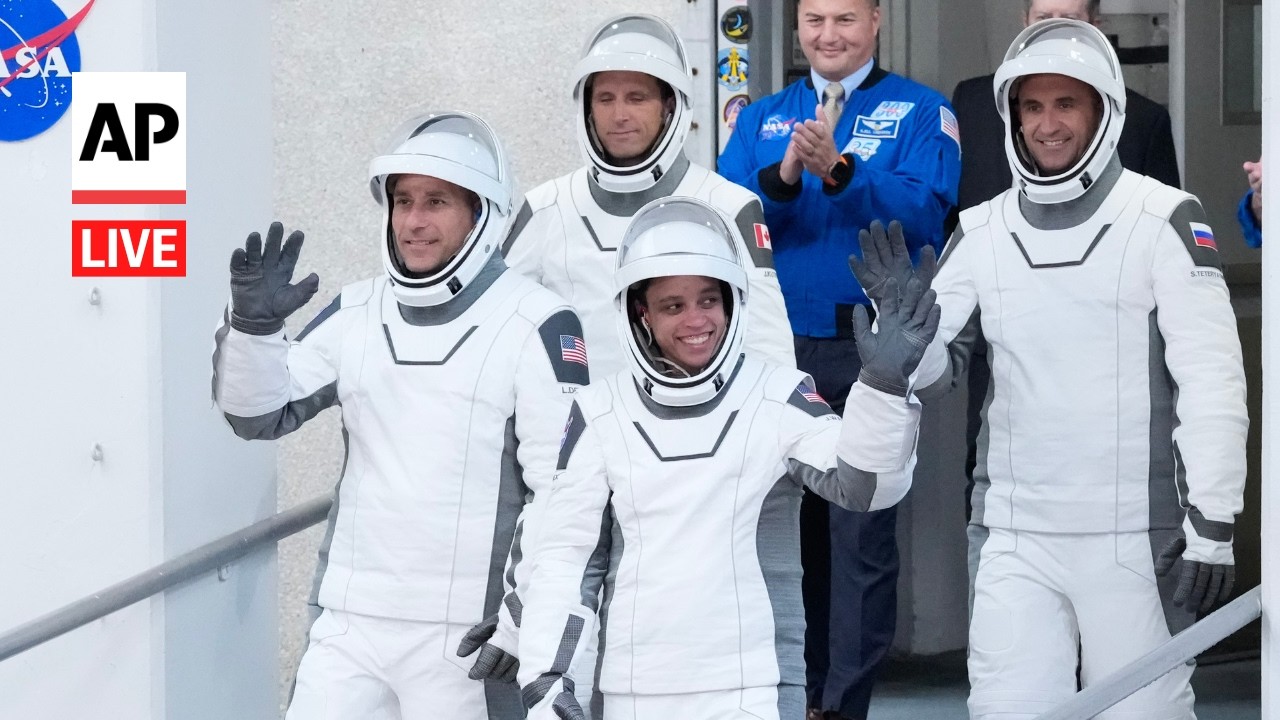 LIVE: Launch of NASA's SpaceX Crew-13 mission to International Space Station