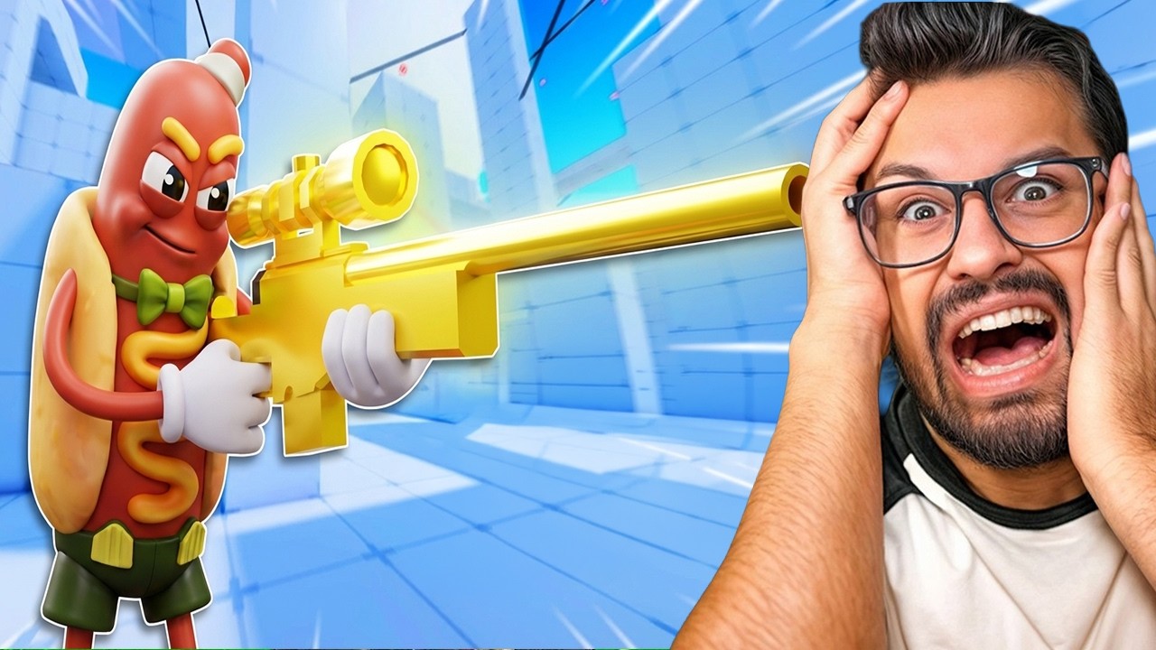 ΠΑΙΖΩ ΜΟΝΟ SNIPER ΣΤΟ ROBLOX RIVALS! *δύσκολο*