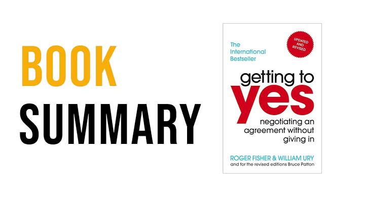 Getting to Yes by Roger Fisher, William Ury & Bruce Patton | Free Summary Audiobook