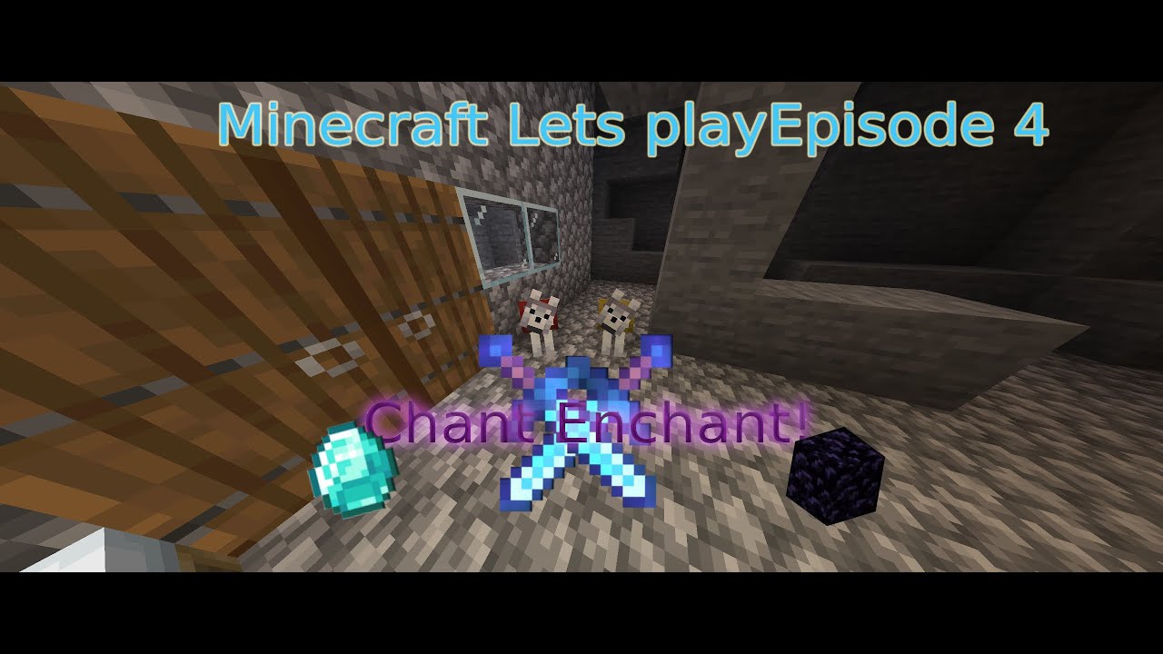 Minecraft Lets Play Episode 4 - Enchant a sword! @YellowcomTV-Official ...