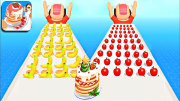 Max Levels PANCAKE RUN 🍌🍇🍓🍍🥞💕: All Levels Gameplay Walkthrough Android, iOS New UPDATE