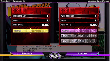 TSRB5 MvC3   Rattana vs Peachy   LSF