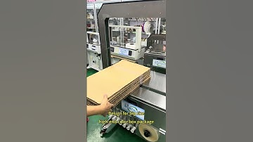 big arch frame banding machine for banding corrugated paper box
