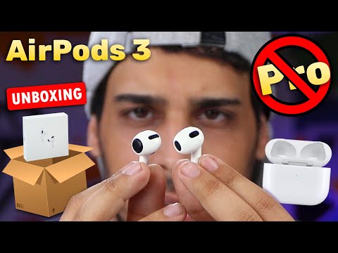 פתיחת קופסה - אפל איירפודס 3 AirPods