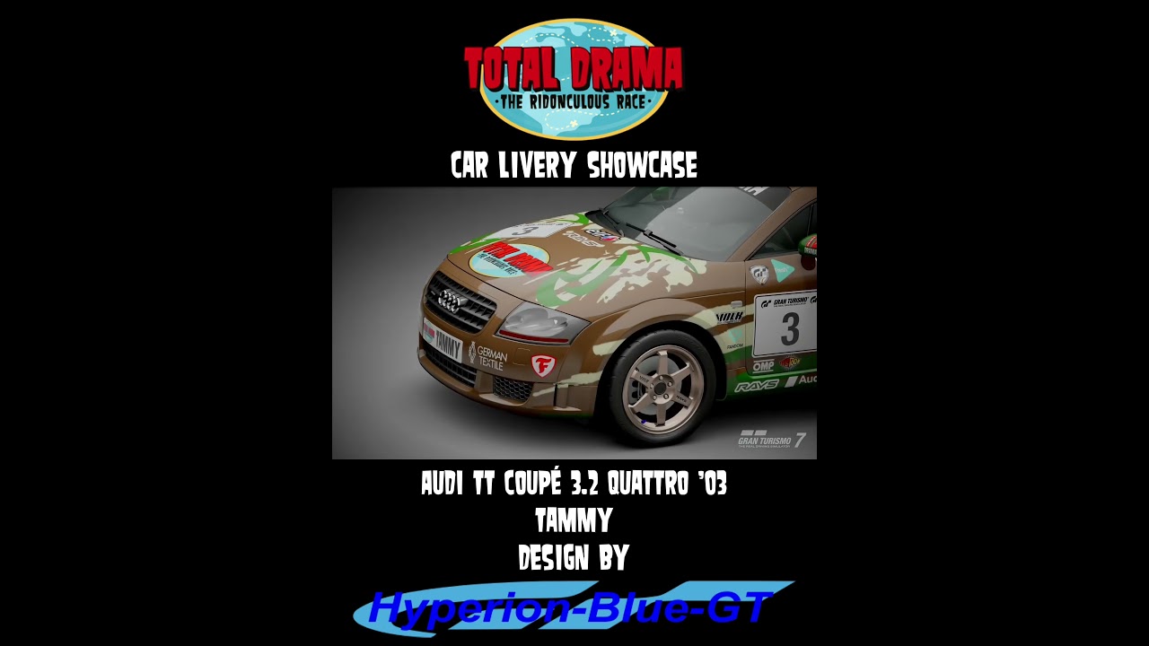 Демонстрация раскраски TDRR, Audi TT 3.2 Quattro '03 - Тэмми 