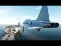 DCS: F-5E Remastered: Carrier Landing #0