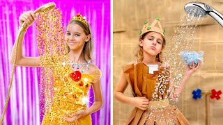 five kids rich vs broke princess and other funny videos