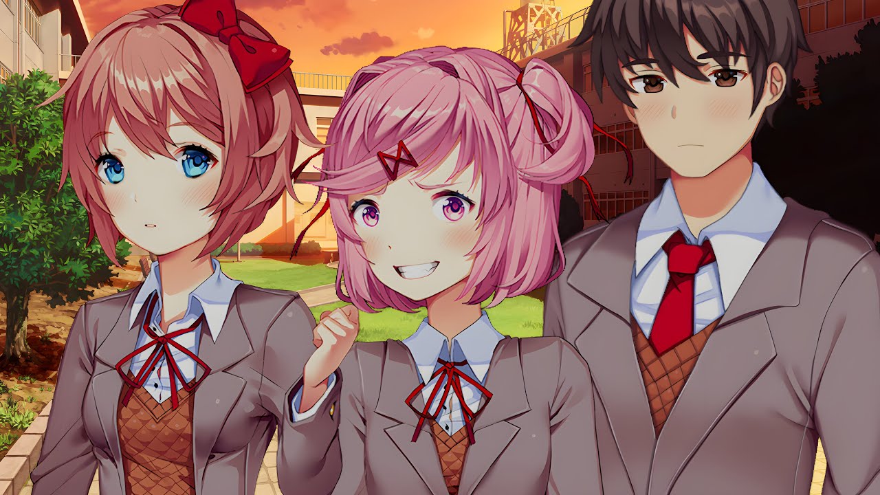 Natsuki Helps Us To Make Sayori Jealous Lost Train 1 Ddlc Mod