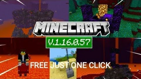 Download Minecraft PE Latest Version 1.16.0.57