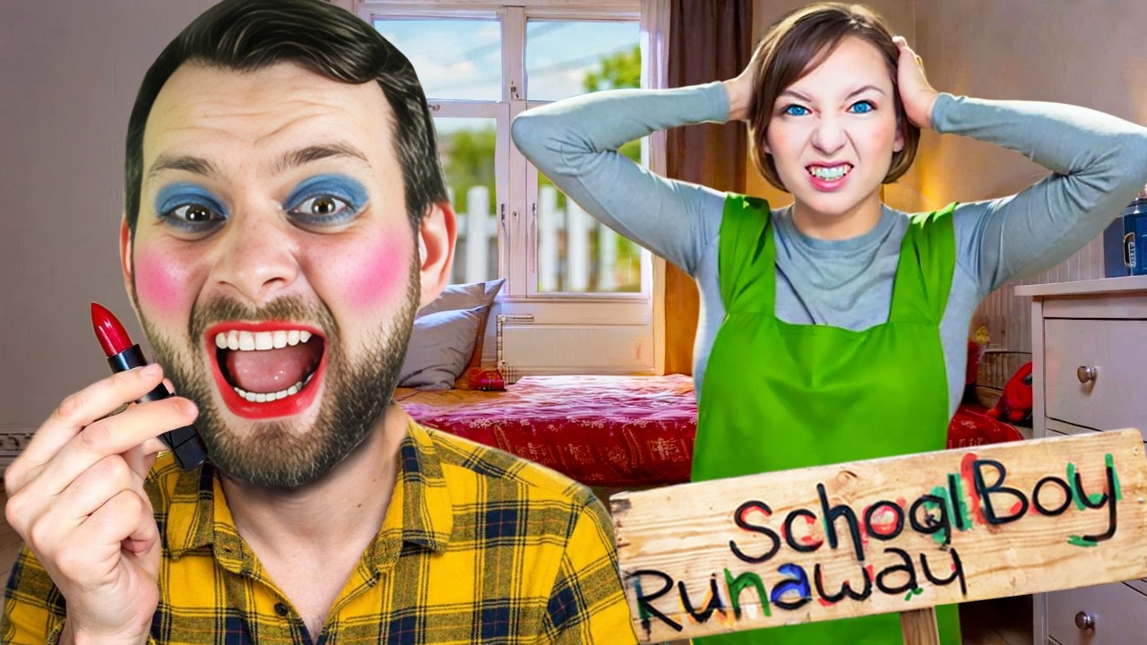 MAMA ma Prichytila ako Kradnem Jej MAKE UP v Schoolboy Runaway v Minecraft