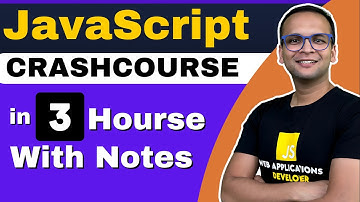 🚀🔥 JavaScript Crash Course (2024) | Hindi | Notes | Certificate