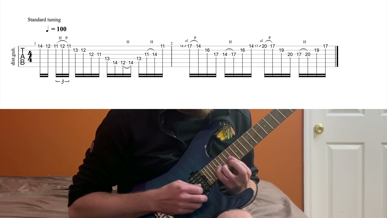 B Phrygian Dominant Riffin!