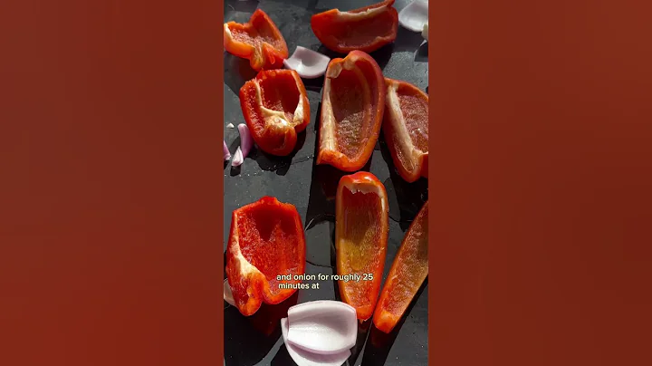 Easy roasted red pepper sauce | Plant based recipes #plantbasedchef #shortsafrica #shorts