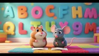 🐹🐭 Learning Letters with Hamster and Mouse | Nursery Rhymes & Kids Songs