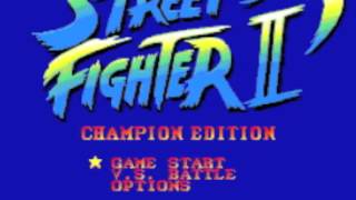 Street Fighter II Champion Edition - PCE - Vega Theme