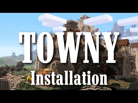Towny | Installation | Bukkit Server Plugin | German | HD