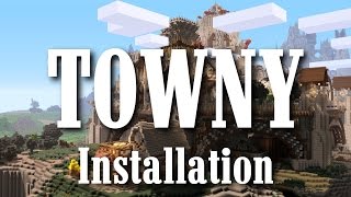 Towny | Installation | Bukkit Server Plugin | German | HD