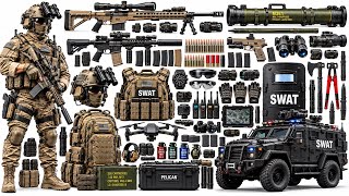 Special police weapon toy set unboxing, Submachine gun, RPG rocket launcher, assault SP-50 soft screenshot 1