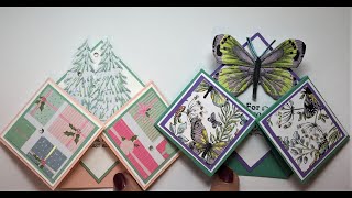 Fun Fold Christmas Card from SWAPS