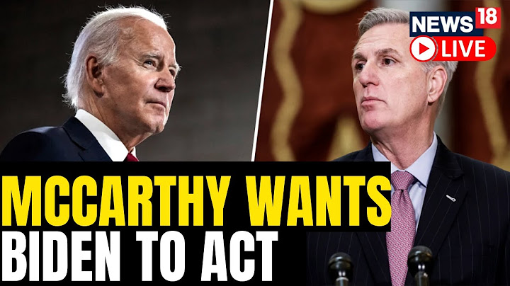 US House Speaker Kevin McCarthy Addresses The Media On Debt Ceiling Crisis | USA News | News18 Live