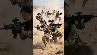 The Army girls are fighting.#army #shorts #shortvideo