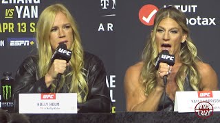 Holly Holm vs. Kayla Harrison Press Conference Highlights UFC 300