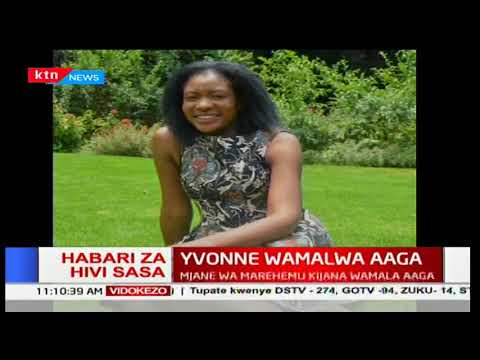 Mjane Wa Marehemu Kijana Wamalwa Yvonne Wamalwa Aaga Dunia